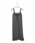Ameri（アメリ）の古着「SIDE MARBELT LADY LIKE DRESS / ワンピース ジャンパースカート」｜グレー