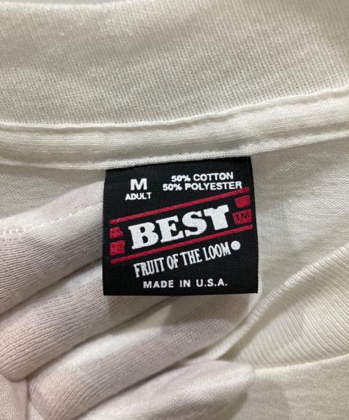 FRUIT OF THE LOOM（フルーツオブザルーム）FRUIT OF THE LOOM (フルーツオブザルーム) 90's スーパーマン プリントTシャツ / SUPERMAN ホワイト サイズ:Mの古着・服飾アイテム
