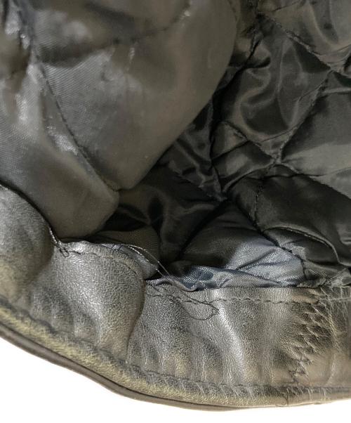 Schott（ショット）Schott (ショット) レザーダブルライダースジャケット ブラック サイズ:38の古着・服飾アイテム
