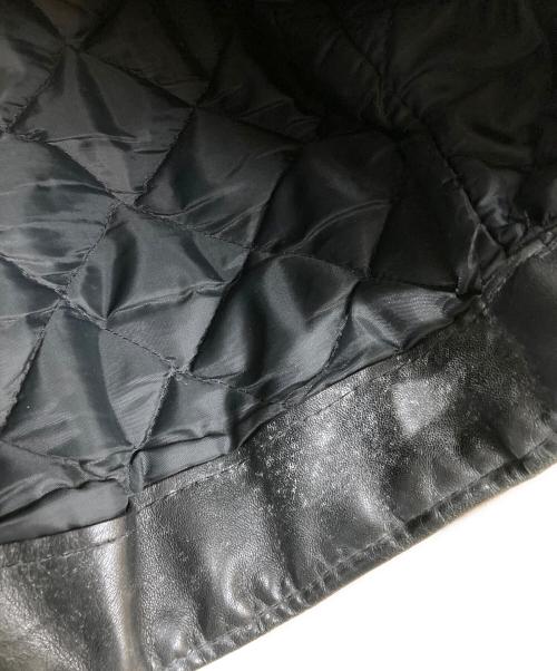 Schott（ショット）Schott (ショット) レザーダブルライダースジャケット ブラック サイズ:38の古着・服飾アイテム