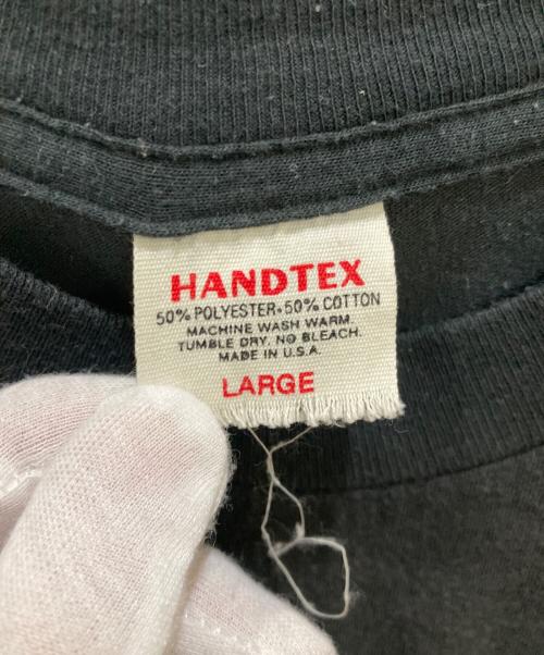 HANDTEX（ハンドテックス）HANDTEX (ハンドテックス) 80S METALLICA ヴィンテージプリントTシャツ / メタリカ ブラック サイズ:LARGEの古着・服飾アイテム
