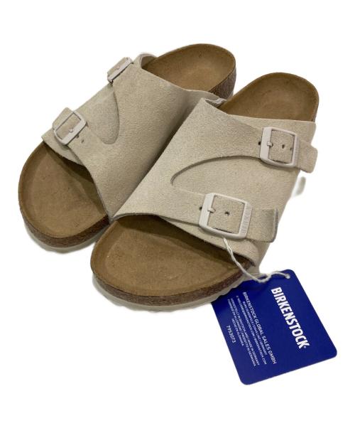 BIRKENSTOCK（ビルケンシュトック）BIRKENSTOCK (ビルケンシュトック) チューリッヒ スウェードサンダル ベージュ サイズ:23cmの古着・服飾アイテム