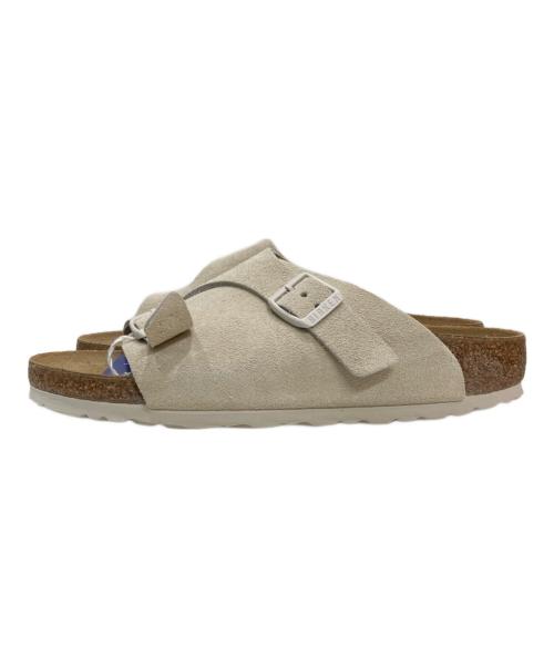 BIRKENSTOCK（ビルケンシュトック）BIRKENSTOCK (ビルケンシュトック) チューリッヒ スウェードサンダル ベージュ サイズ:23cmの古着・服飾アイテム