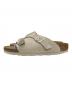 BIRKENSTOCK (ビルケンシュトック) チューリッヒ スウェードサンダル ベージュ サイズ:23cm：10000円