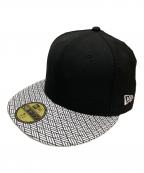 New Era×歌川国芳ニューエラ×ウタガワクニヨシ）の古着「浮世絵ベースボールキャップ」｜ブラック
