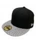 New Era（ニューエラ）の古着「浮世絵ベースボールキャップ」｜ブラック