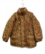 SUPREMEシュプリーム）の古着「GORE-TEX 700-Fill Down Parka Leopard/ レオパード ゴアテックス ダウンジャケット」｜イエロー