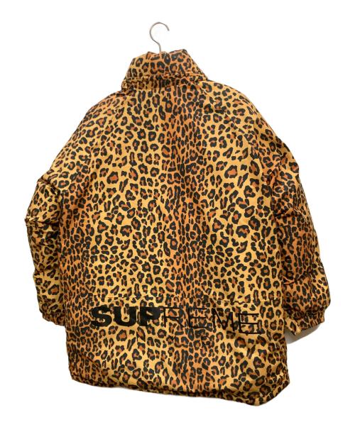 SUPREME（シュプリーム）Supreme (シュプリーム) GORE-TEX 700-Fill Down Parka Leopard/ レオパード ゴアテックス ダウンジャケット イエロー サイズ:Mの古着・服飾アイテム
