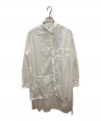 Y-3ワイスリー）の古着「CLASSIC LONG BACK STEP SHIRT / ロングシャツ」｜ホワイト