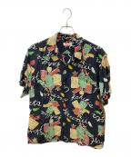 Sun Surfサンサーフ）の古着「カヒリアロハシャツ」｜ネイビー