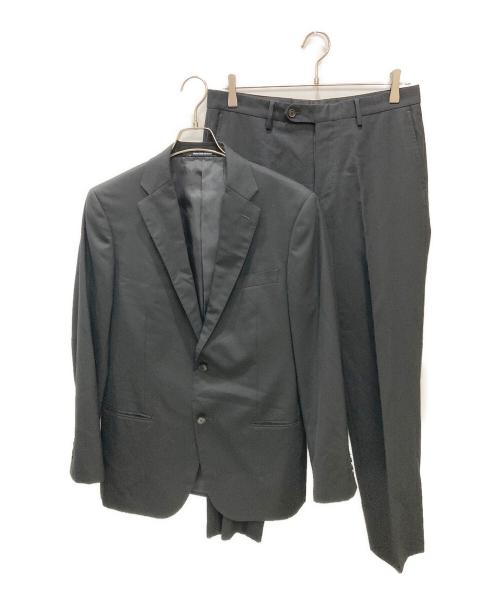green label relaxing（グリーンレーベルリラクシング）green label relaxing (グリーンレーベルリラクシング) セットアップスーツ ブラック サイズ:48の古着・服飾アイテム