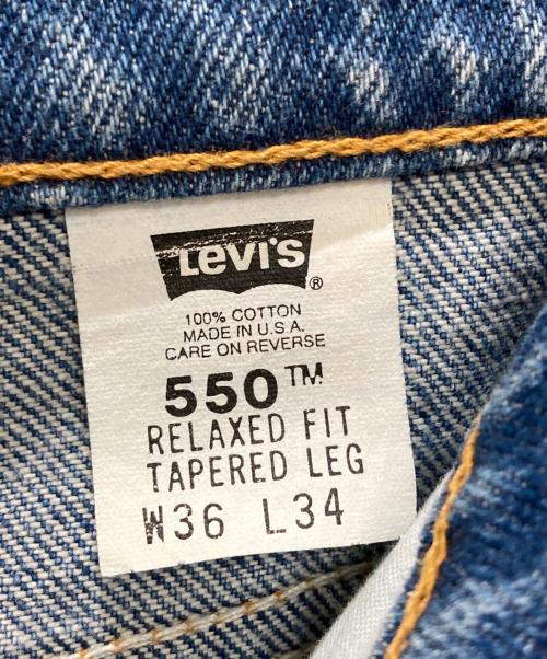 LEVI'S（リーバイス）LEVI'S (リーバイス) 90S 550デニムパンツ インディゴ サイズ:実寸W88cm股下68cmの古着・服飾アイテム