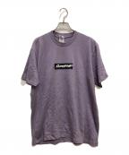 SUPREMEシュプリーム）の古着「futura box logo tee / ボックスロゴTシャツ」｜パープル