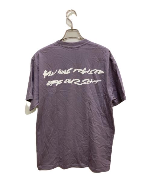 SUPREME（シュプリーム）Supreme (シュプリーム) futura box logo tee / ボックスロゴTシャツ パープル サイズ:Mの古着・服飾アイテム