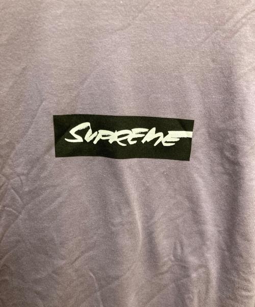 SUPREME（シュプリーム）Supreme (シュプリーム) futura box logo tee / ボックスロゴTシャツ パープル サイズ:Mの古着・服飾アイテム