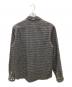 SUPREME (シュプリーム) Jacquard logos denim shirt / ジャガードロゴデニムシャツ ブラック サイズ:M：13000円