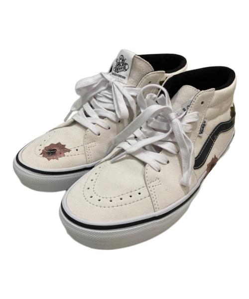 SUPREME（シュプリーム）SUPREME (シュプリーム) Nate Lowman (ネイト ロウマン) VANS (ヴァンズ) Grosso Mid / スニーカー アイボリー サイズ:27cmの古着・服飾アイテム