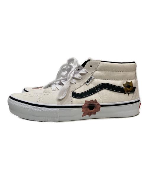 SUPREME（シュプリーム）SUPREME (シュプリーム) Nate Lowman (ネイト ロウマン) VANS (ヴァンズ) Grosso Mid / スニーカー アイボリー サイズ:27cmの古着・服飾アイテム