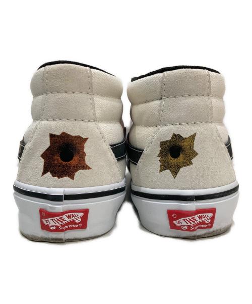 SUPREME（シュプリーム）SUPREME (シュプリーム) Nate Lowman (ネイト ロウマン) VANS (ヴァンズ) Grosso Mid / スニーカー アイボリー サイズ:27cmの古着・服飾アイテム