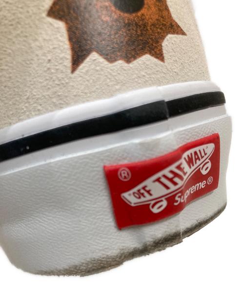 SUPREME（シュプリーム）SUPREME (シュプリーム) Nate Lowman (ネイト ロウマン) VANS (ヴァンズ) Grosso Mid / スニーカー アイボリー サイズ:27cmの古着・服飾アイテム