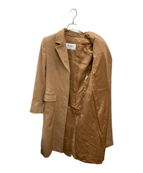 MaxMara（マックスマーラ）MaxMara (マックスマーラ) キャメルコート ブラウン サイズ:38の古着・服飾アイテム
