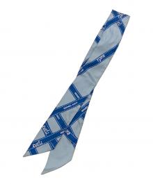 HERMES（エルメス）の古着「ボルデュック/ツイリースカーフ」｜ブルー
