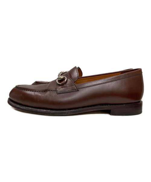 Jalan Sriwijaya（ジャランスリウァヤ）Jalan Sriwijaya (ジャランスリウァヤ) ホースビットローファー ブラウン サイズ:SIZE 8 1/2の古着・服飾アイテム