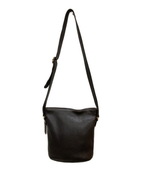 COACH（コーチ）COACH (コーチ) レザーショルダーバッグ ブラウンの古着・服飾アイテム