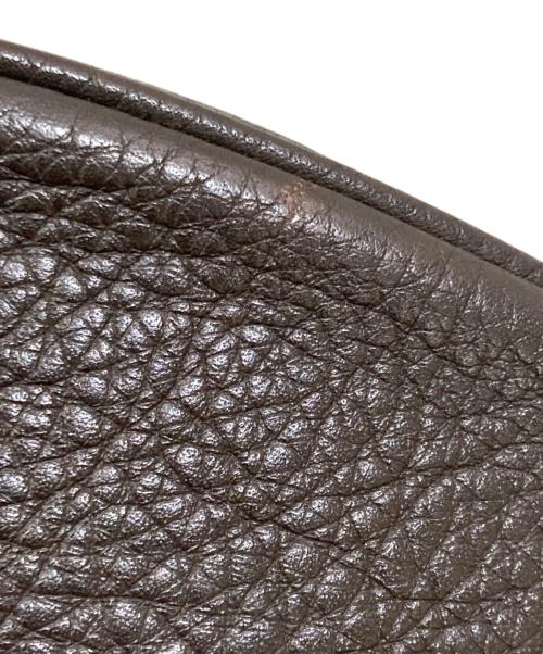 COACH（コーチ）COACH (コーチ) レザーショルダーバッグ ブラウンの古着・服飾アイテム