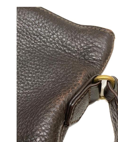 COACH（コーチ）COACH (コーチ) レザーショルダーバッグ ブラウンの古着・服飾アイテム
