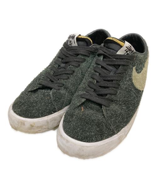 NIKE SB（ナイキエスビー）NIKE SB (ナイキエスビー) stussy (ステューシー) ZOOM BLAZER LOW / ブレーザー ブラック サイズ:29cmの古着・服飾アイテム