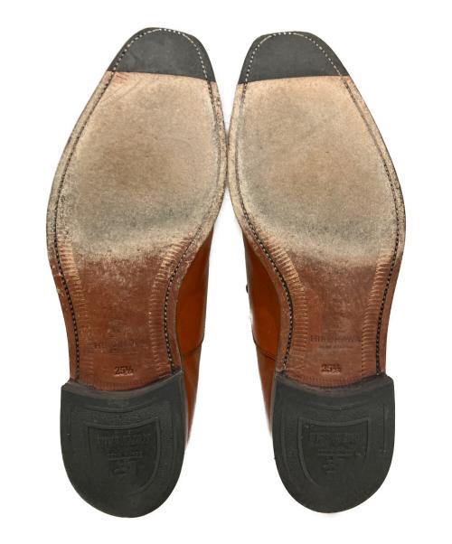 SCOTCH GRAIN（スコッチグレイン）SCOTCH GRAIN (スコッチグレイン) ストレートチップシューズ ブラウン サイズ:25.5cmの古着・服飾アイテム