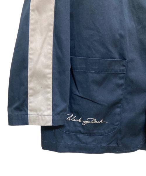 BlackEyePatch（ブラックアイパッチ）BlackEyePatch (ブラックアイパッチ) バック刺繍ワークジャケット ネイビー サイズ:Lの古着・服飾アイテム