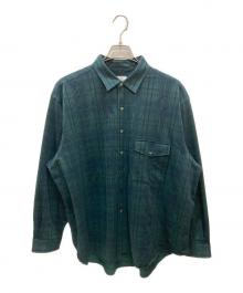 J.PRESS（ジェイプレス）の古着「KANEMASA長袖チェックシャツ」｜グリーン