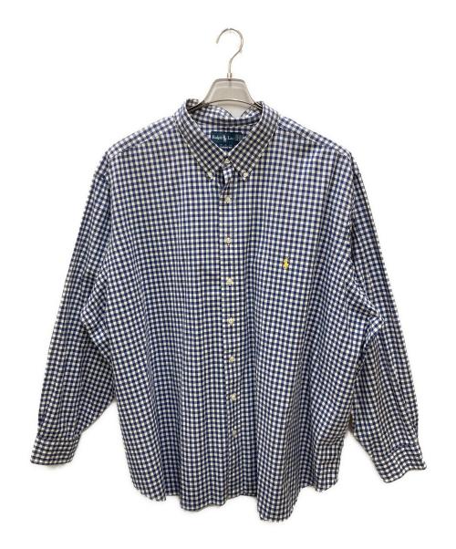 RALPH LAUREN（ラルフローレン）RALPH LAUREN (ラルフローレン) 古着ビッグシャツ ブルー サイズ: 4XBの古着・服飾アイテム