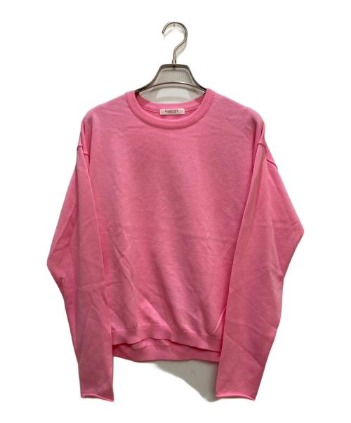 MACPHEE（マカフィー）MACPHEE (マカフィー) ドライコットン クルーネックプルオーバー ピンク サイズ:Sの古着・服飾アイテム