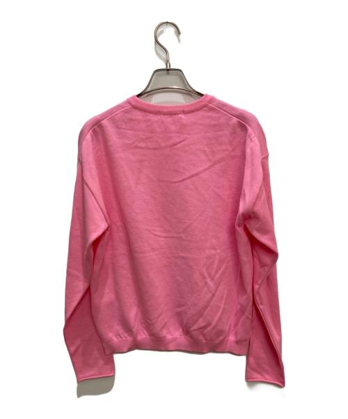 MACPHEE（マカフィー）MACPHEE (マカフィー) ドライコットン クルーネックプルオーバー ピンク サイズ:Sの古着・服飾アイテム