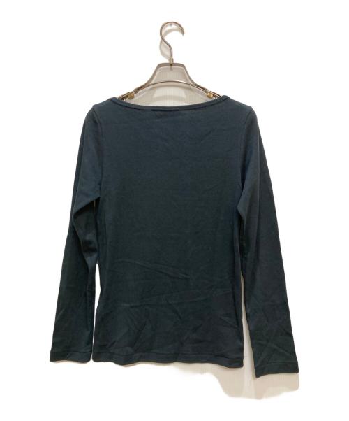 AURALEE（オーラリー）AURALEE (オーラリー) IENA (イエナ) 20周年モデルVネックカットソー ブラック サイズ:SIZE 1の古着・服飾アイテム