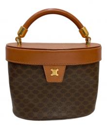 CELINE（セリーヌ）の古着「ヴィンテージ マカダム バニティバック」｜ブラウン