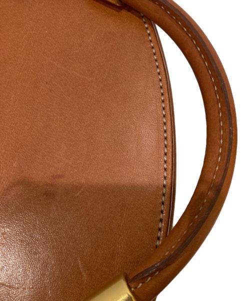 CELINE（セリーヌ）CELINE (セリーヌ) ヴィンテージ マカダム バニティバック ブラウンの古着・服飾アイテム