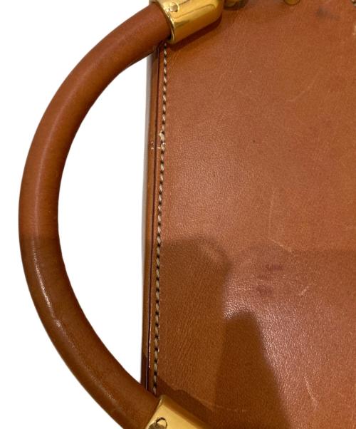 CELINE（セリーヌ）CELINE (セリーヌ) ヴィンテージ マカダム バニティバック ブラウンの古着・服飾アイテム