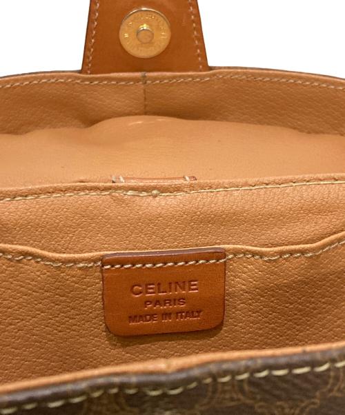 CELINE（セリーヌ）CELINE (セリーヌ) ヴィンテージ マカダム バニティバック ブラウンの古着・服飾アイテム
