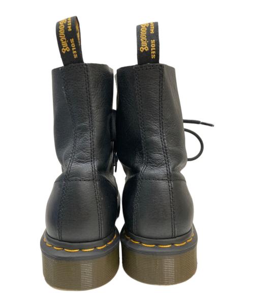 Dr.Martens（ドクターマーチン）Dr.Martens (ドクターマーチン) PASCAL VIRGINIA 8 ホールブーツ ブラック サイズ:UK6の古着・服飾アイテム