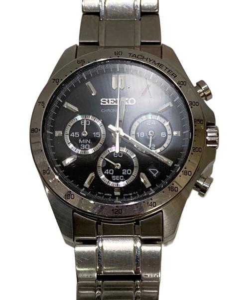 SEIKO（セイコー）SEIKO (セイコー) クロノグラフ ネイビーの古着・服飾アイテム