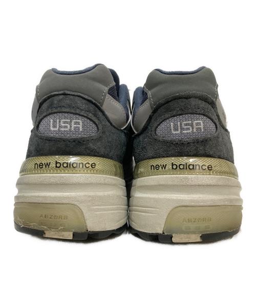 NEW BALANCE（ニューバランス）NEW BALANCE (ニューバランス) 992ローカットスニーカー ネイビー サイズ:26.5cmの古着・服飾アイテム