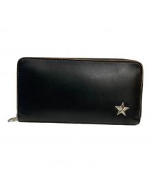 Schott（ショット）の古着「ONE STAR ZIP WALLET」｜ブラック