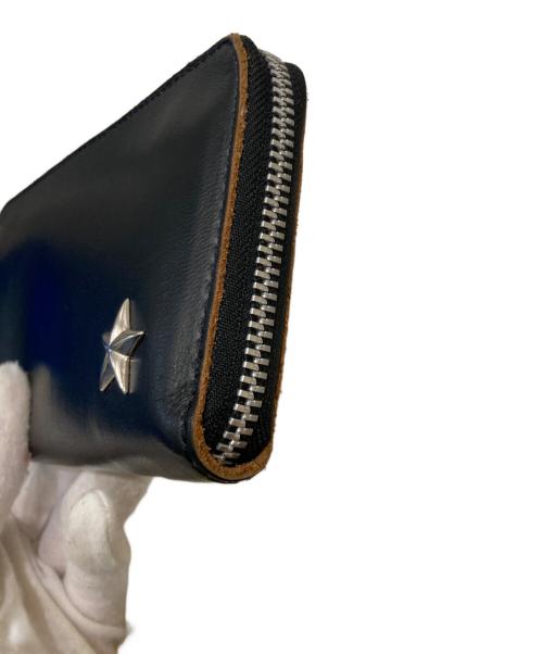 Schott（ショット）Schott (ショット) ONE STAR ZIP WALLET ブラックの古着・服飾アイテム