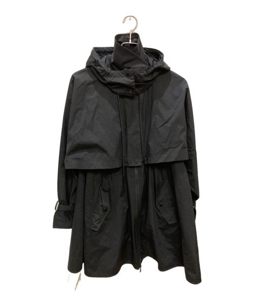 MONCLER（モンクレール）MONCLER (モンクレール) パマンジ ナイロントレンチコート ブラック サイズ:1の古着・服飾アイテム
