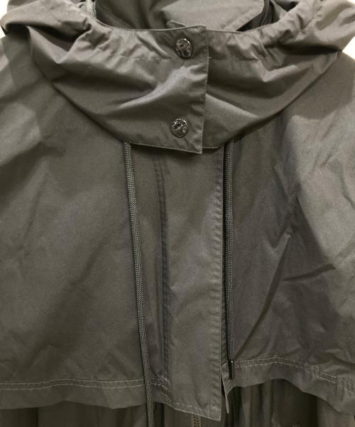 MONCLER（モンクレール）MONCLER (モンクレール) パマンジ ナイロントレンチコート ブラック サイズ:1の古着・服飾アイテム