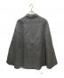 UNITED ARROWS (ユナイテッドアローズ) ハンドトゥースリバーケープコート グレー サイズ:M：22000円